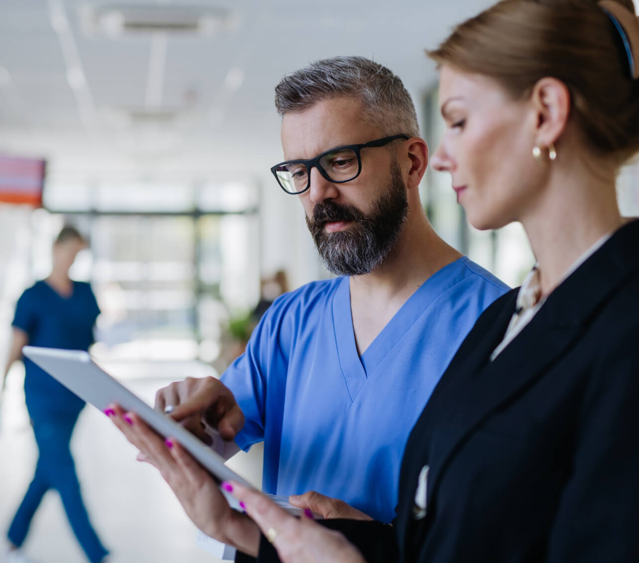 Healthcare network search